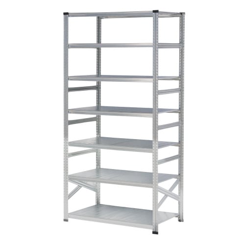 メタルシステム幅1277高2500奥行700棚7段