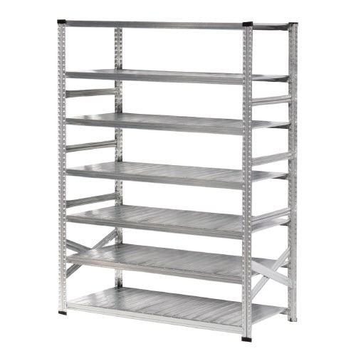 メタルシステム幅1427高2104奥行700棚7段