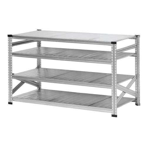 メタルシステム幅1577高917奥行700棚4段