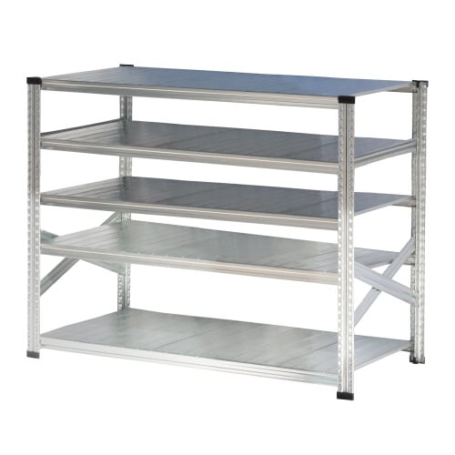 メタルシステム幅1577高1180奥行700棚5段