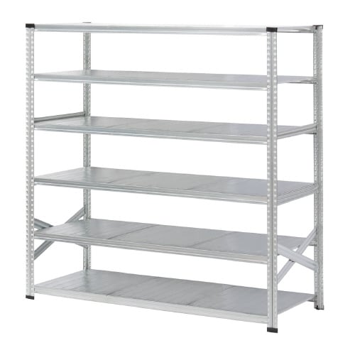メタルシステム幅1727高1840奥行700棚6段