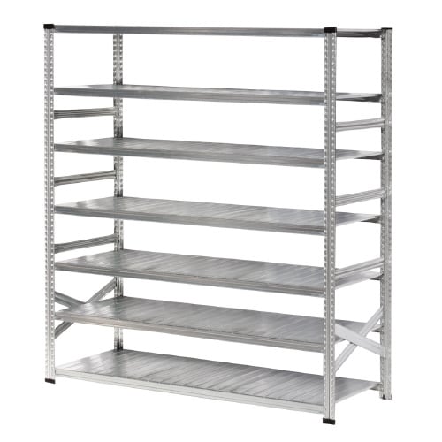 メタルシステム幅1727高2368奥行700棚7段