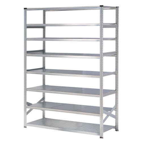 メタルシステム幅1727高2500奥行700棚8段