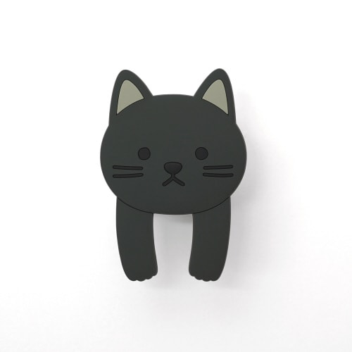 スティッキーフックポケット 10くろねこ