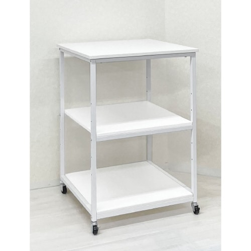 高耐荷重プリンターラックH1000ホワイト