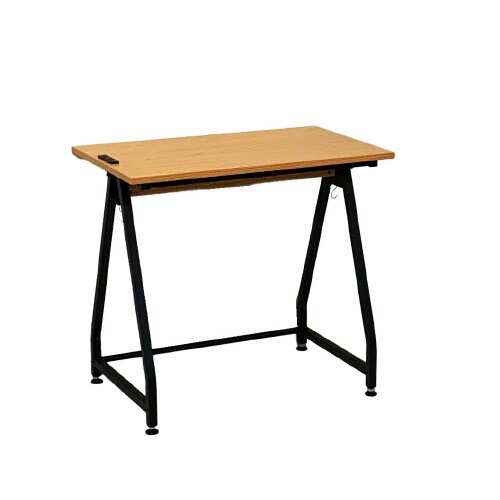 フレックスデスクW800ナチュラルxブラック