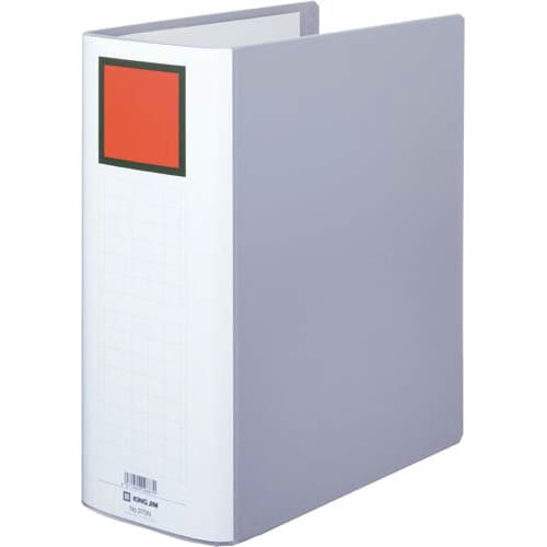 キングファイルG灰A4縦 背幅116mm