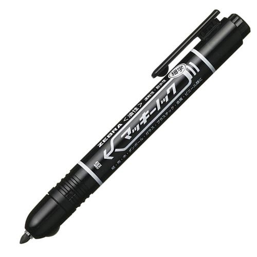 油性マーカー マッキーノック 細字 黒