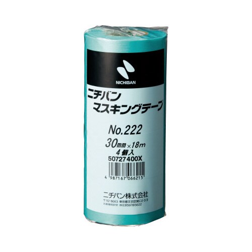 マスキングテープ222−30 30mm 4巻