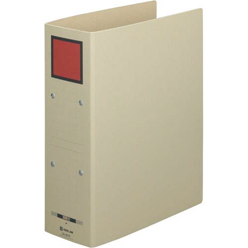 保存ファイルドッチ(両開き)A4縦背幅94mm赤