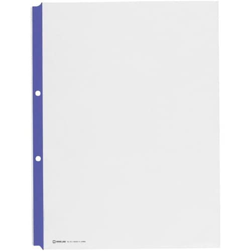 カラーガードポケット A4縦 青 10枚