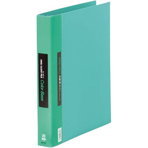 カラーベース差替式緑A4縦背幅40mm30穴