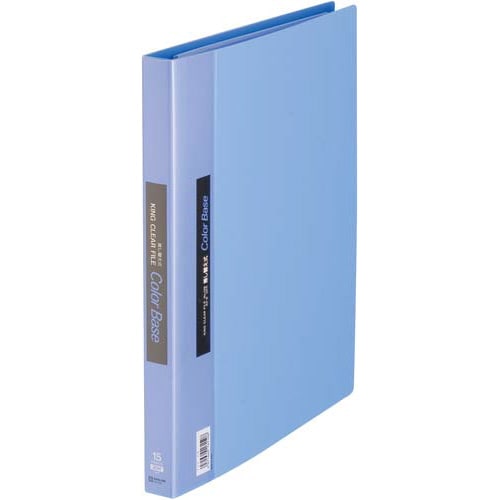 カラーベース差替式青A4縦背幅25mm30穴