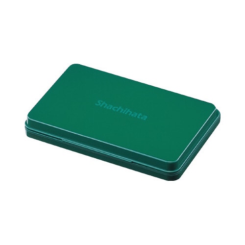 シヤチハタスタンプ台(油性顔料) 大形 緑