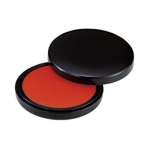 朱肉(エコス)90号 盤面直径93mm