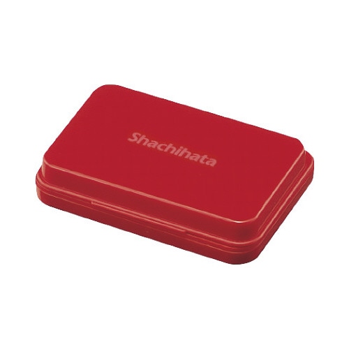 シヤチハタスタンプ台(油性顔料) 小形 赤