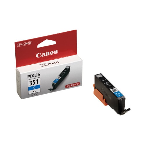 純正インク BCI−351XLC 増量シアン