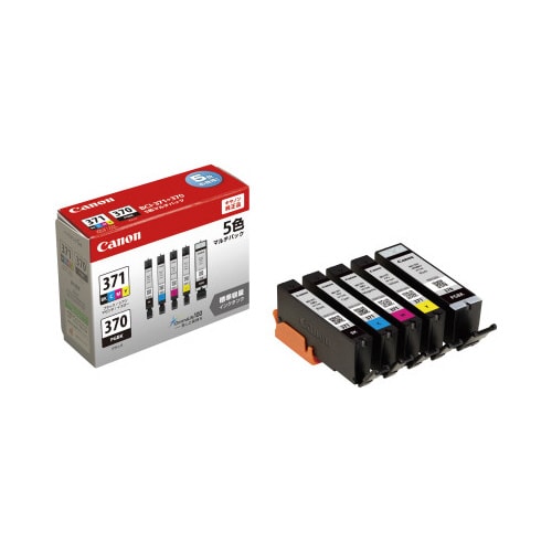 純正インク BCI−371+370 5色パック