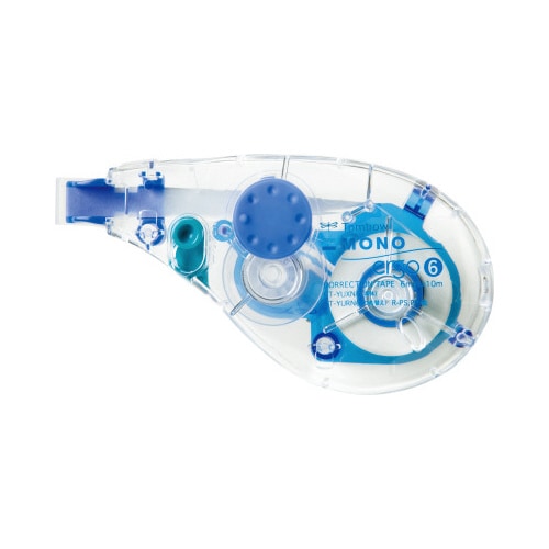 モノエルゴ 幅6mm クリアブルー 本体