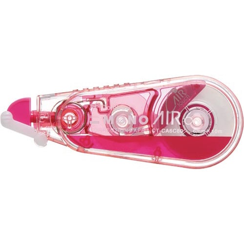 修正テープモノエアー 6mm幅 ピンク