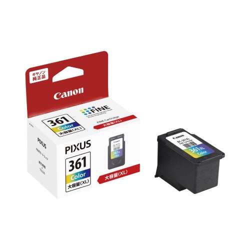純正インク BC−361XL 3色カラー