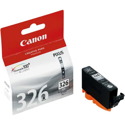 純正インク BCI−326GY グレー