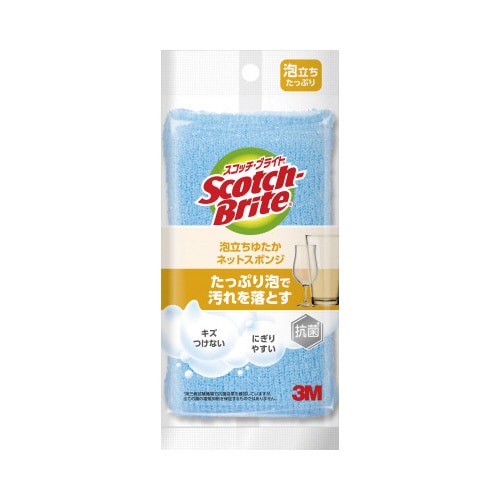 スコッチ・ブライトTM 泡立ちゆたかブルー