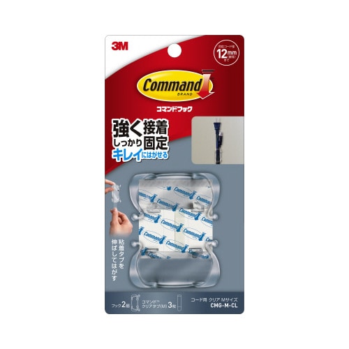 コマンドフック コード用 クリア M 1パック