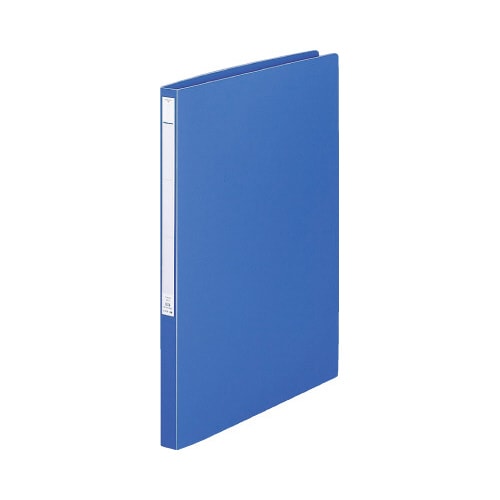 パンチレスファイ ル厚とじ 藍 A3縦 10冊