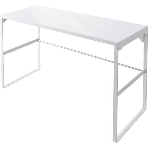 机上台 トールタイプ 幅590mm 白