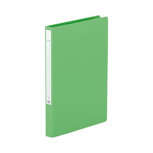 パンチレスファイル厚とじ 黄緑A4縦 40冊