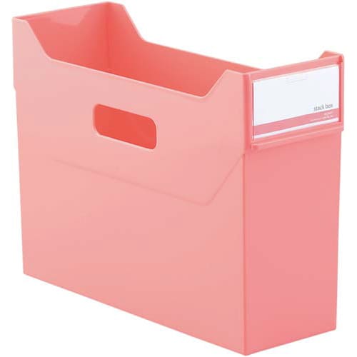 スタックボックス A4横 赤