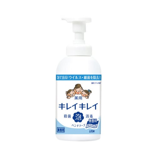 キレイキレイ薬用泡ハンドソープ無香料本体550ml