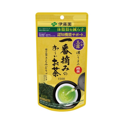一番摘みおーいお茶1500さえみどり100g
