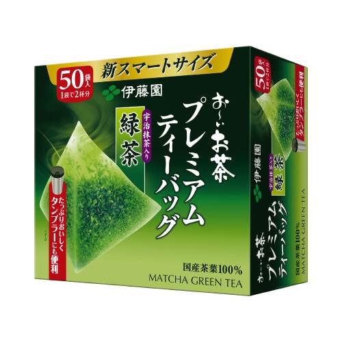 プレミアムティーバッグ 抹茶入り緑茶 50袋