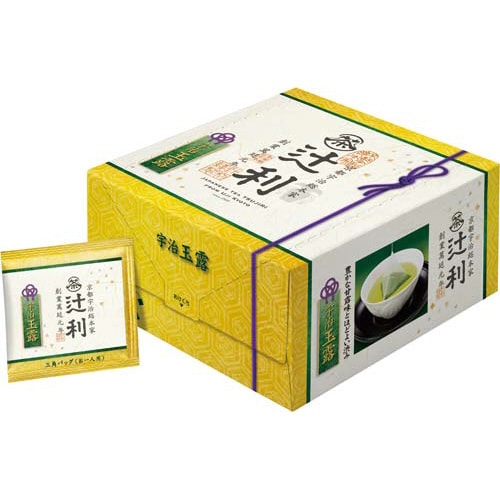 辻利 三角ティーバッグ 宇治玉露 50バッグ