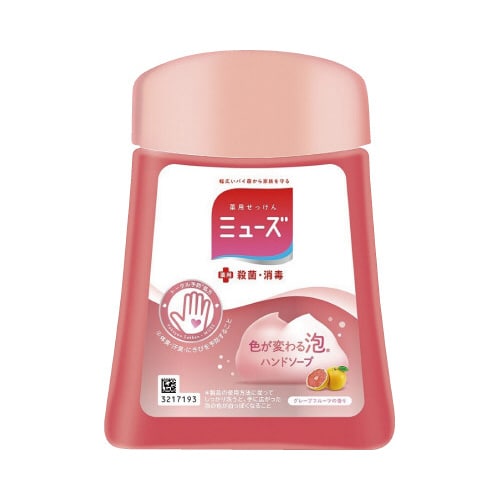 ミューズノータッチ泡 グレープフルーツ 付替