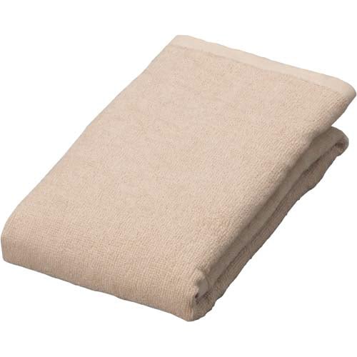 業務用スレン染め フェイスタオル ベージュ 5枚入