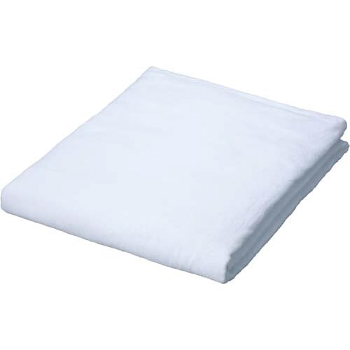 業務用スレン染めベッドサイズタオル ホワイト 1枚