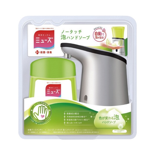 ミューズノータッチ泡 本体セット 無香料