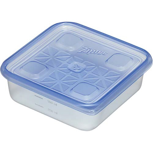 業務用ジップロックコンテナー正方形700ml10個