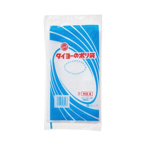 規格袋 0.05mm厚 8号 100枚