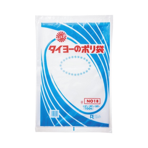 規格袋 0.05mm厚 18号 100枚