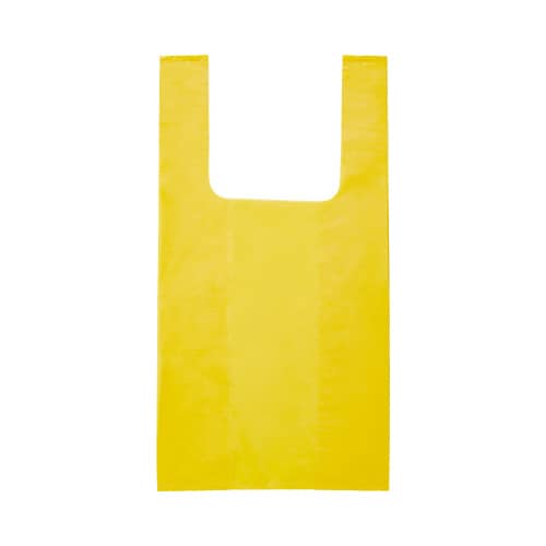 カラーレジ袋Mサイズ厚み0.02 イエロー 20枚