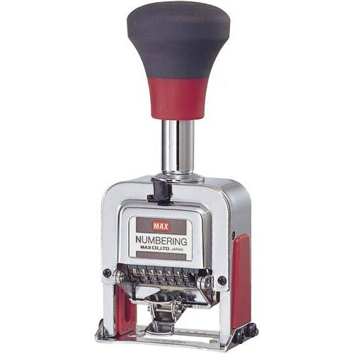 手にやさしいナンバリング 6桁 10セット