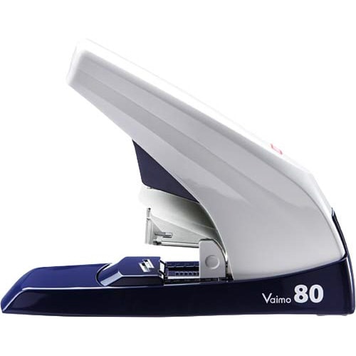 中型フラットホッチキスバイモ80 ホワイト 10個