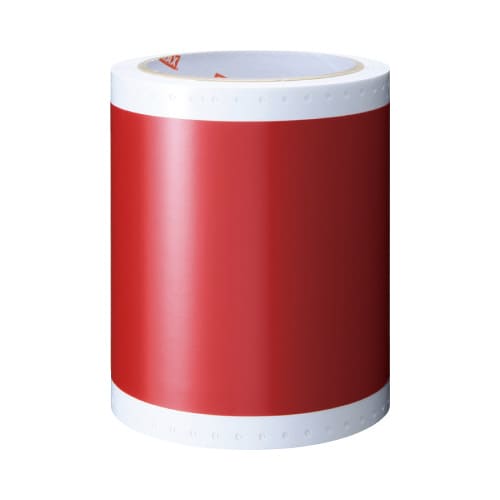 ビーポップカラーシート 100タイプ屋内用赤2巻