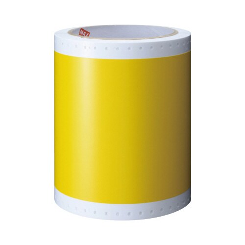 ビーポップカラーシート 100タイプ屋内用黄2巻