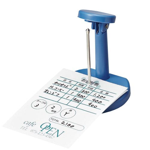 パンチ状差し ブルー