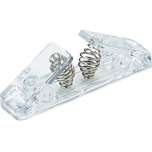 作品展示用ジョイントクリップ 透明 100個